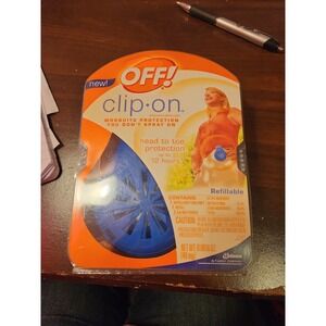 Off! Clip On Refillable FAN Circulated Mosquito Repellent Discontinued 1 Refill
